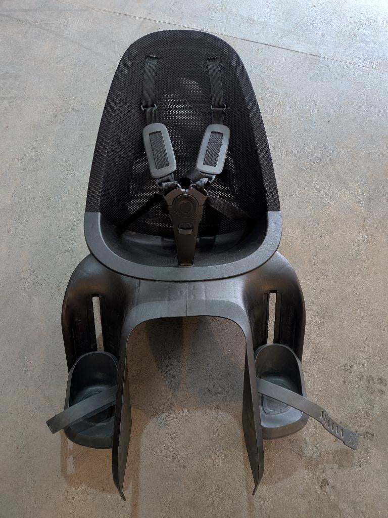 Siège vélo Qibbel air, Fietsen en Brommers, Ophalen, Gebruikt, Achterzitje, Voetsteuntjes