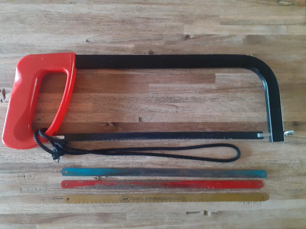 Scie à métaux Scie à main avec lame de 30 cm, Enlèvement ou Envoi, Utilisé