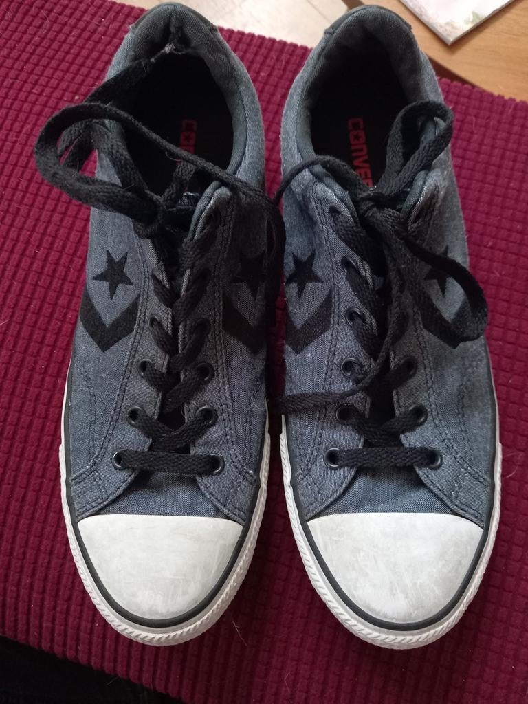 Converse All Star grijs maat 41,5, Ophalen of Verzenden, Zo goed als nieuw, Converse all stars