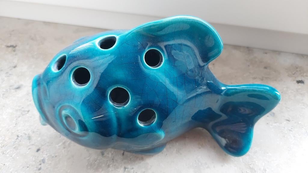 Mooie vis. Porselein Charolles, Antiek en Kunst, Ophalen of Verzenden