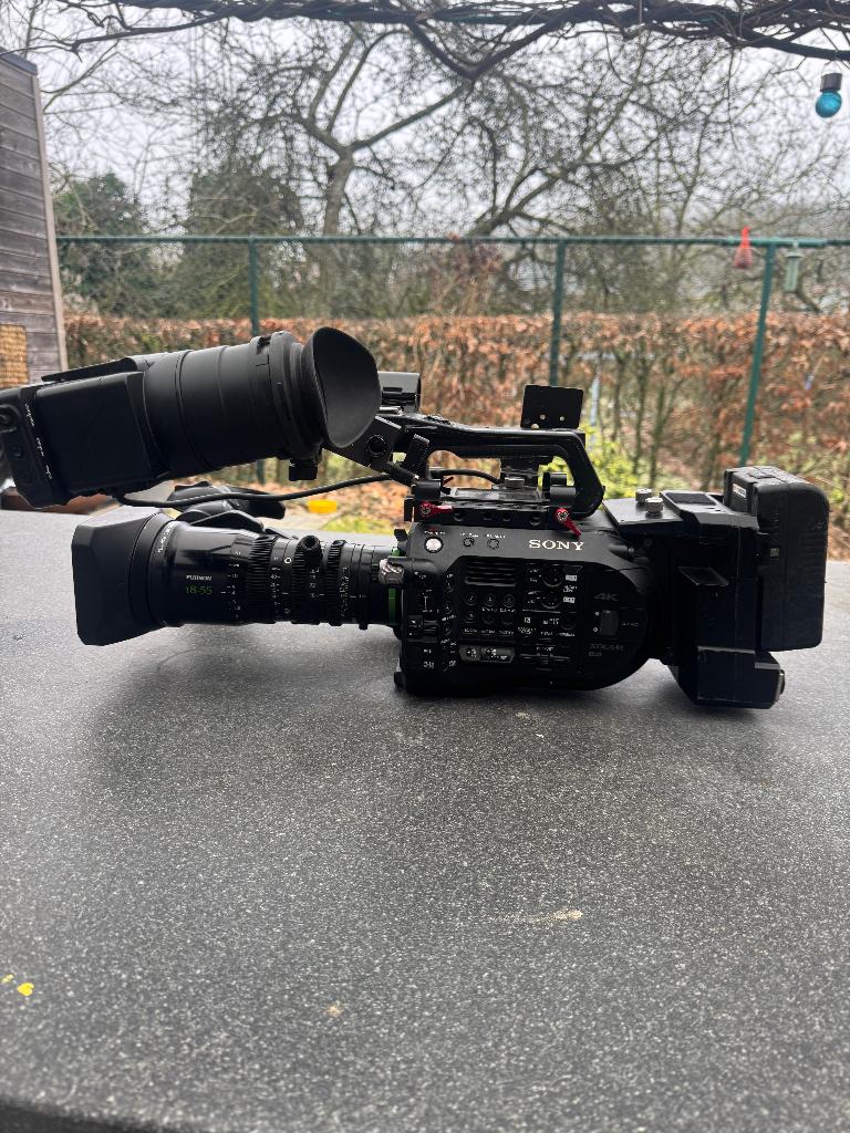 FS7mk2+fuji 18-55 cinezoom + Vlock timecode rawmodul, Audio, Tv en Foto, Videocamera's Digitaal, Gebruikt, Camera, Overige soorten