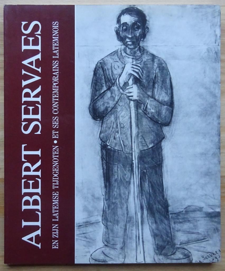 Albert Servaes en zijn Latemse tijdgenoten 1981 Oostende, Gelezen, Ophalen of Verzenden, Jos Murez, Schilder- en Tekenkunst