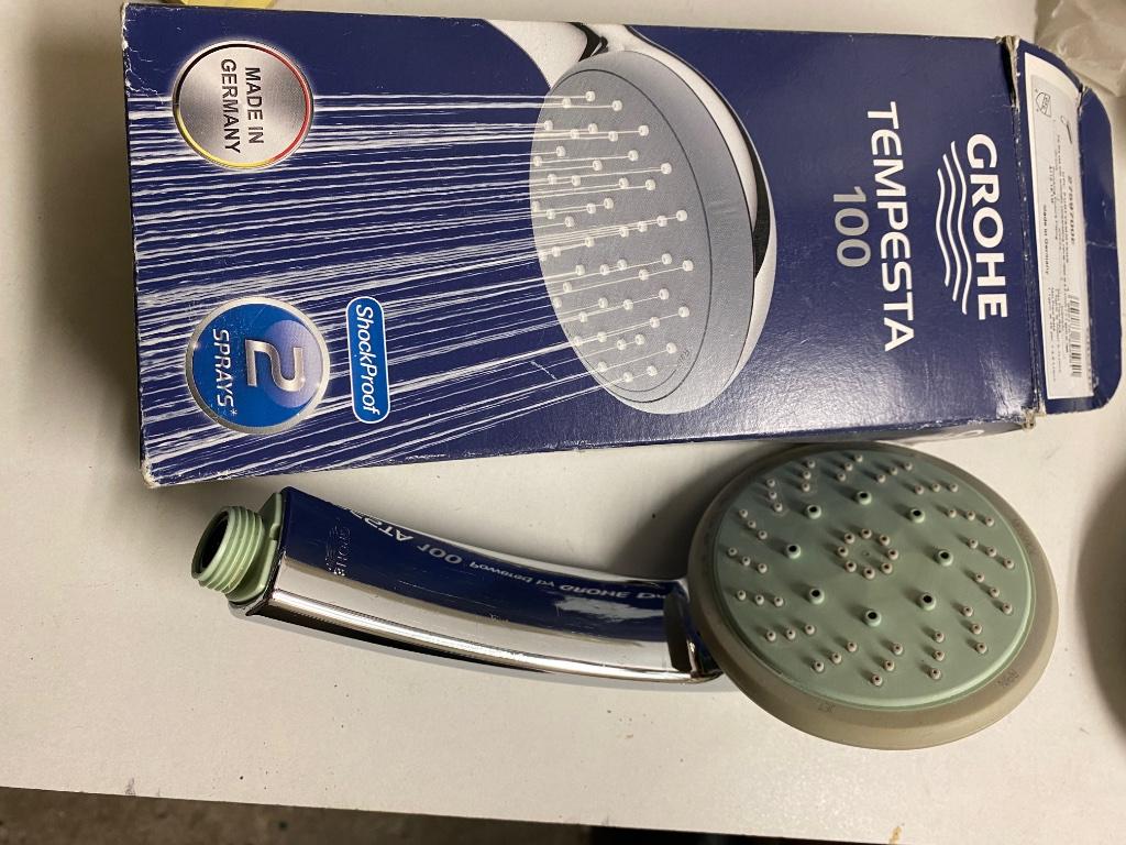 pomme de douche, Enlèvement ou Envoi, Comme neuf, Chrome, Douche