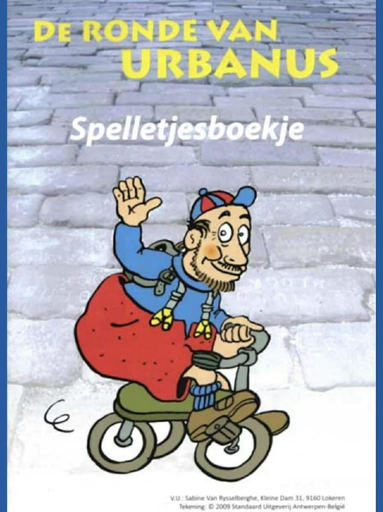 Ronde van Urbanus - GEZOCHT, Boeken, Stripverhalen, Linthout en Urbanus, Verzenden, Eén stripboek, Zo goed als nieuw