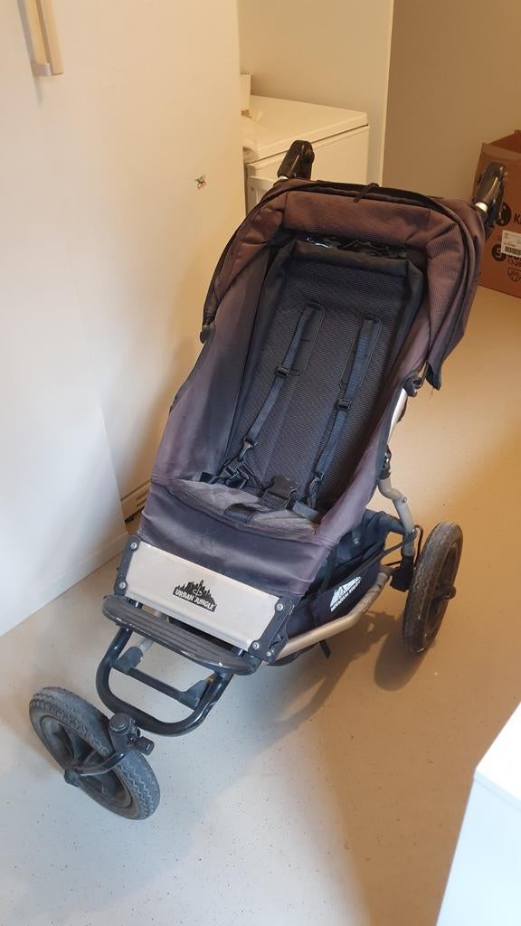 Mountain Buggy Urban Jungle + mand + maxi cosi +regenhoezen, Kinderen en Baby's, Buggy's, Ophalen, Gebruikt, Regenhoes