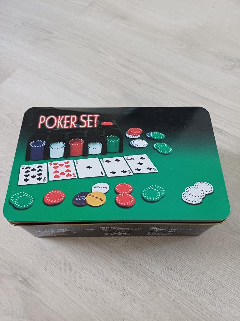 Poker Set, Hobby en Vrije tijd, Vijf spelers of meer, Ophalen of Verzenden, Nieuw