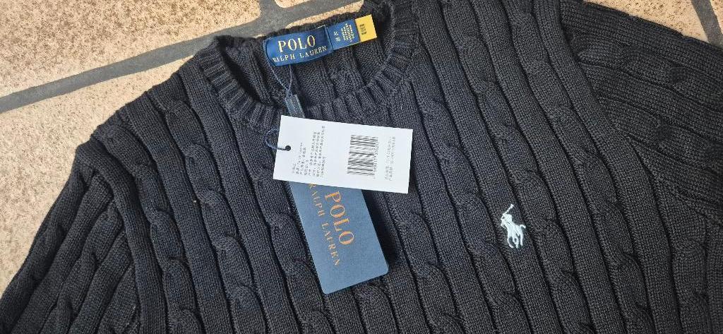 Nieuwe trui Ralph Lauren, Zwart, Maat 46/48 (XL) of groter, Nieuw, Ophalen of Verzenden