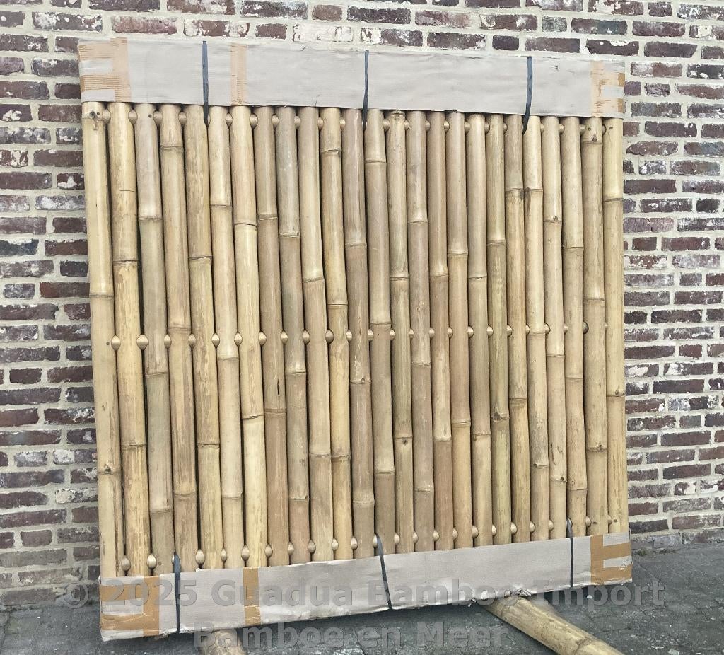 Tuinscherm bamboe naturel, Tuin en Terras, Schuttingen, 1 tot 2 meter, Minder dan 3 meter, Nieuw, Ophalen of Verzenden