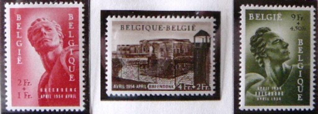 België  -   Politieke vluchtelingen - Breendonk   MNH, Timbres & Monnaies, Enlèvement ou Envoi, Non oblitéré, Neuf
