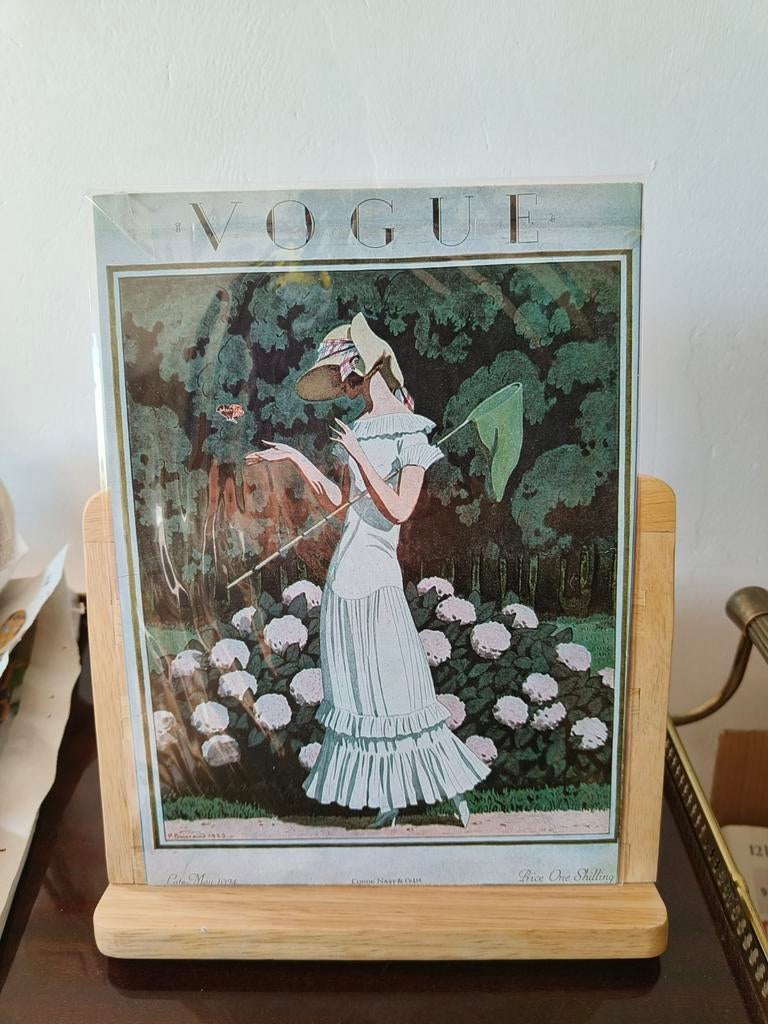 Art Deco Cover Vogue (1920's), Ophalen of Verzenden, Zo goed als nieuw