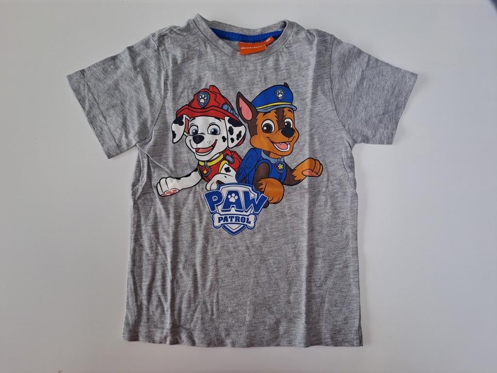 Mt 98-104 Grijze T-shirt Paw Patrol, Kinderen en Baby's, Ophalen of Verzenden, Zo goed als nieuw, Nickelodeon, Shirt of Longsleeve