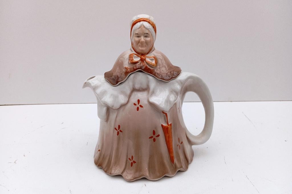 oude theepot Staffordshire England keramiek, Antiek en Kunst, Antiek | Keramiek en Aardewerk, Ophalen of Verzenden
