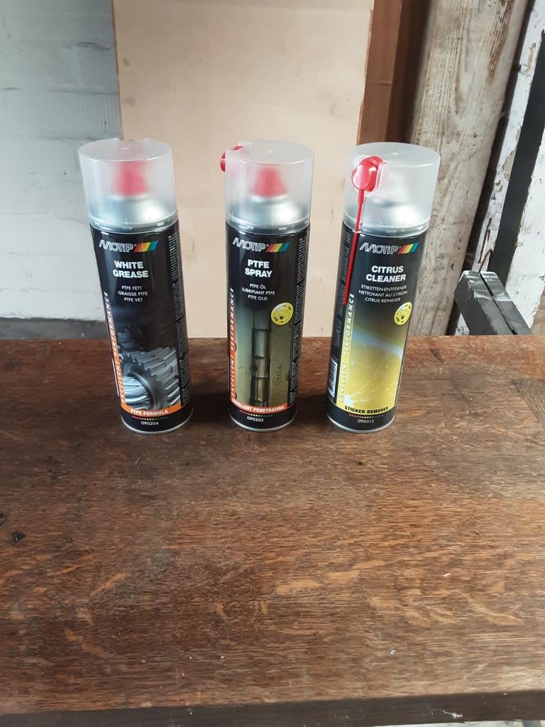 - spuitbussen, Ophalen of Verzenden