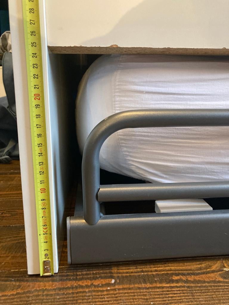 Uitschuifbaar bed Ikea, Ophalen, Gebruikt, Eenpersoons, Verstelbaar