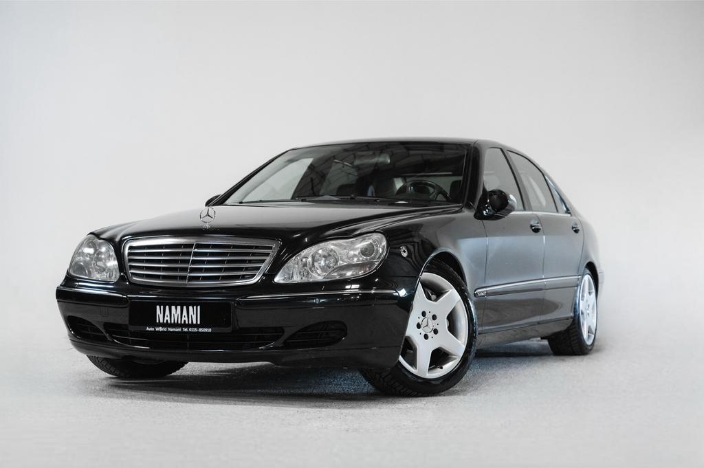 Mercedes S-Klasse S600 L V12 Bi-Turbo Ex Paleis auto, Auto's, Automaat, Zwart, 12 cilinders, Zwart