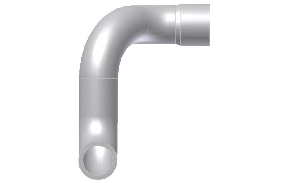 Onderste radiatorslang 3203164 Volvo 343-345-360 B19 & B200, Ophalen of Verzenden, Nieuw, Volvo