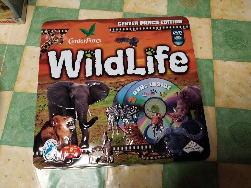 wildlife blikken splinternieuwe leuke spel doos centerparcs, Ophalen of Verzenden, Nieuw