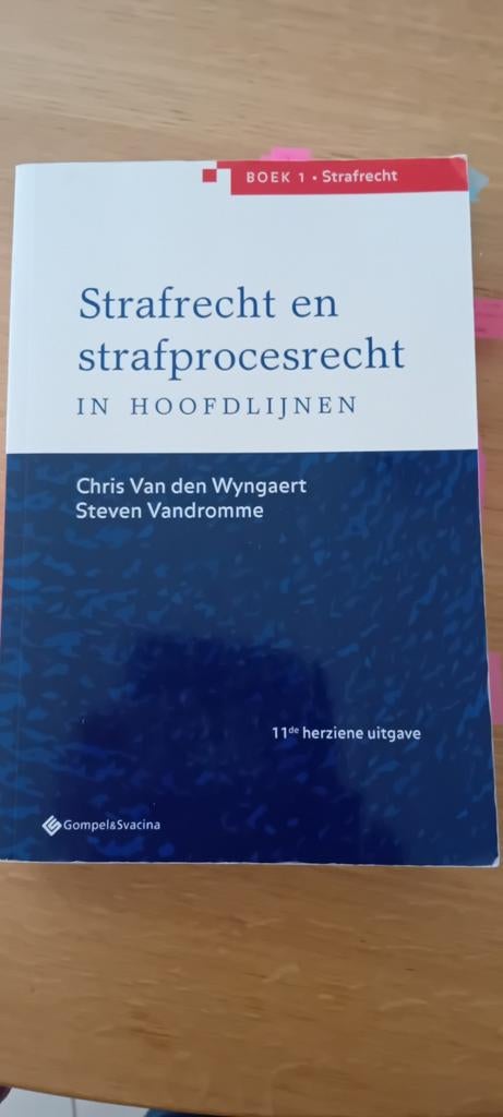 Strafrecht en strafprocesrecht, Ophalen