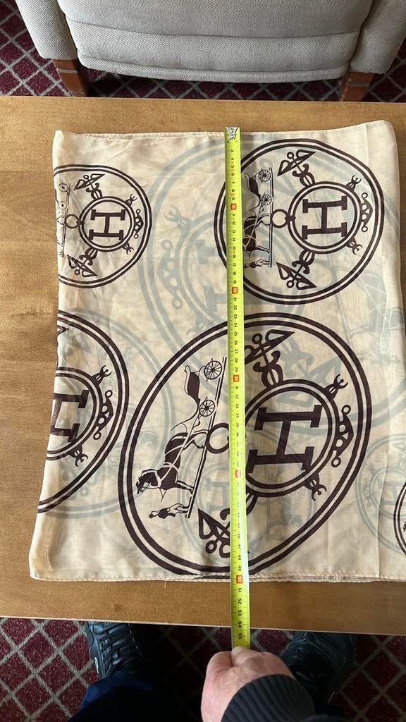 Hermes sjaal, Kleding | Dames, Mutsen, Sjaals en Handschoenen, Ophalen of Verzenden, Zo goed als nieuw, Sjaal