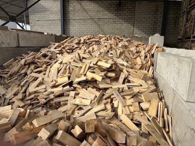 brandhout 39 euro per kuub geleverd, Tuin en Terras, Brandhout, 3 tot 6 m³, Verzenden, Overige houtsoorten, Blokken