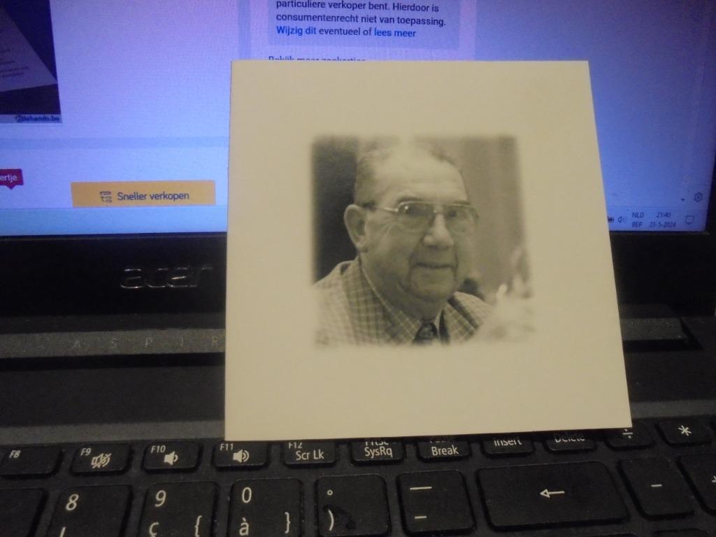 dp Leopold Sneppe, Ophalen of Verzenden, Bidprentje