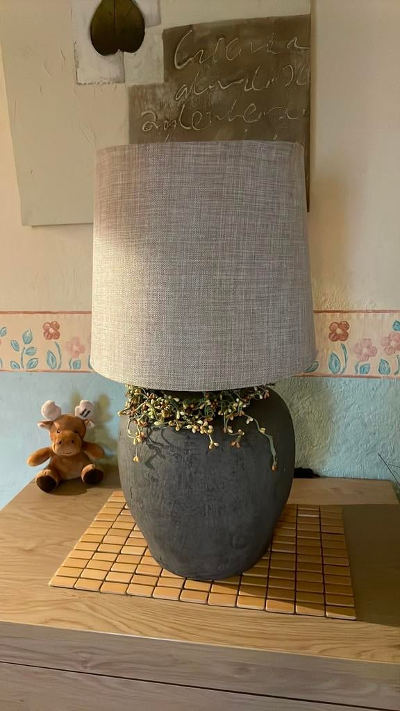 Lampes d’appoint design, Neuf, 25 à 50 cm, Beige, Rond