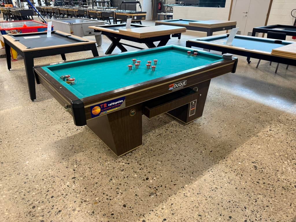 Duque lux 20, laatste versie, top okasie stoppenbiljart, Sport en Fitness, Ophalen of Verzenden, Zo goed als nieuw