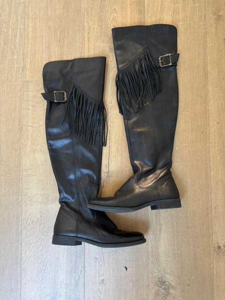 Cuissardes Tamaris taille 38, Vêtements | Femmes, Chaussures, Enlèvement ou Envoi, Comme neuf, Bottes hautes, Noir