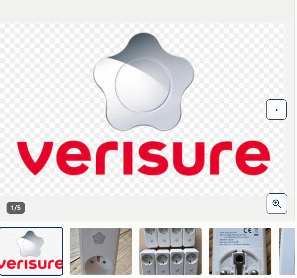 VERISURE ‼️8 x startplug van te koop en 1 nachtalarm, Huis en Inrichting, Lampen | Overige, Zo goed als nieuw, Ophalen