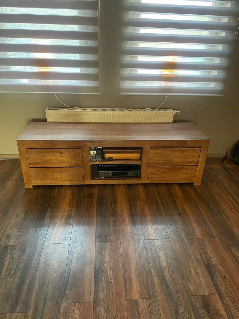 Meuble tv en teck a vendre, Teck, 25 à 50 cm, Moins de 100 cm, 150 à 200 cm