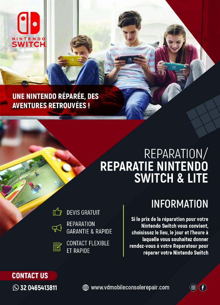 Nintendo Switch Oled reparatie - Lite - Hack, Games en Spelcomputers, Spelcomputers | Nintendo Switch Lite, Ophalen of Verzenden