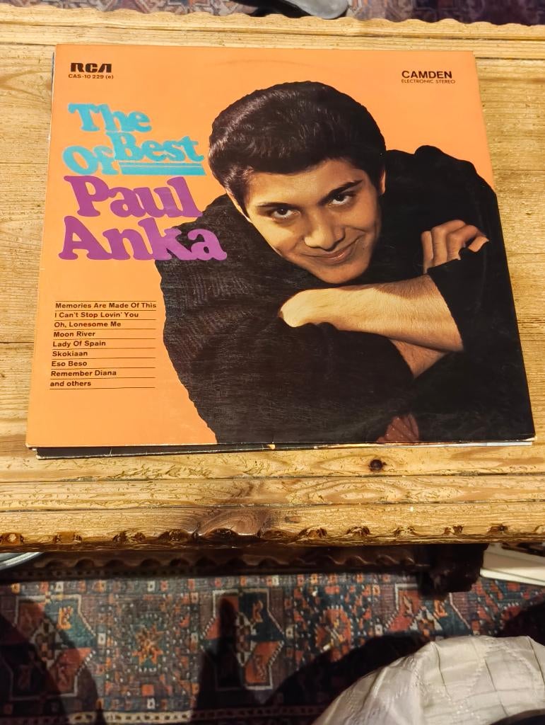 3 Lp's van Paul Anka, Cd's en Dvd's, Vinyl | Pop, Ophalen of Verzenden, 1970 - 1979, Gebruikt, Overige formaten