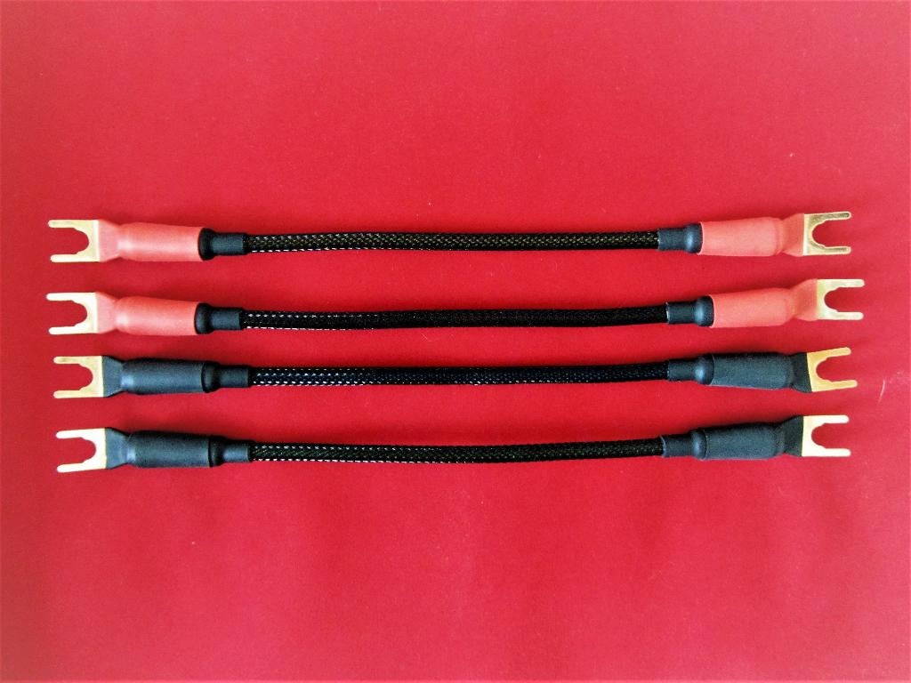 Haut-parleurs, passerelles, passerelles haut de gamme, 4 mm², Envoi, Neuf, Moins de 2 mètres, Câble de haut-parleur