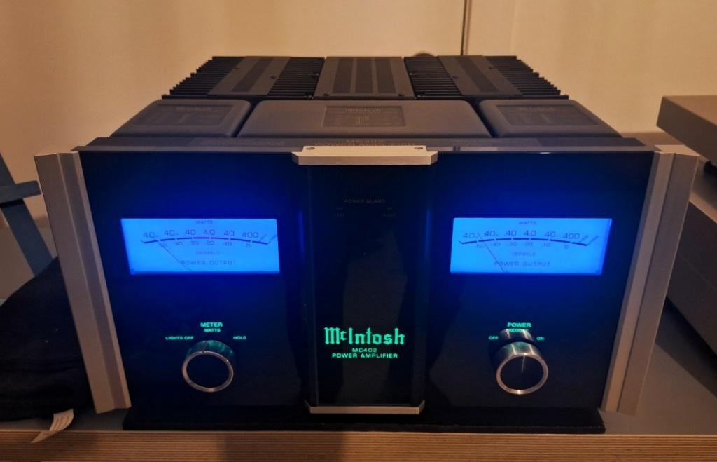 Eindversterker McIntosh MC402 met GARANTIE !, Audio, Tv en Foto, Versterkers en Ontvangers, Nieuw, 120 watt of meer, Stereo, Ophalen