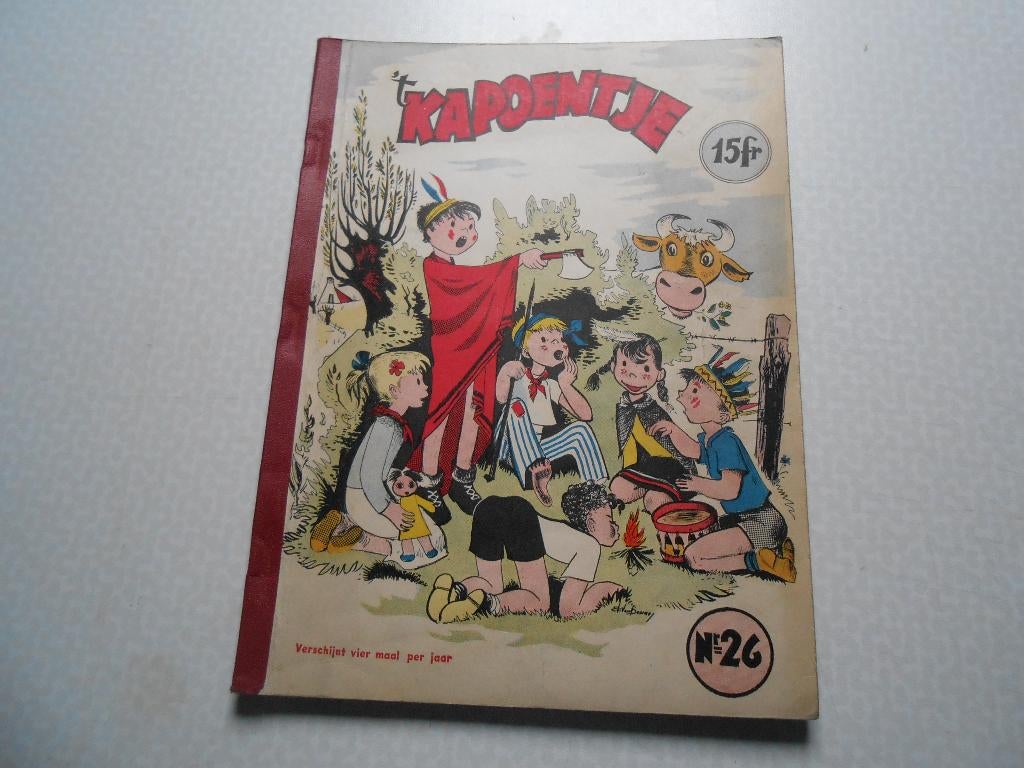 't Kapoentje 26 . 1955., Boeken, Stripverhalen, Gelezen, Eén stripboek, Ophalen of Verzenden