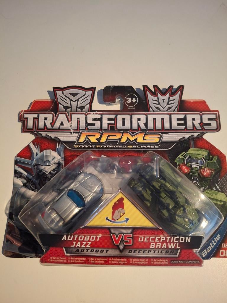 Transformers RPM Autobot Jazz contre Decepticon Brawl MOSC 2, Collections, Transformers, Enlèvement ou Envoi