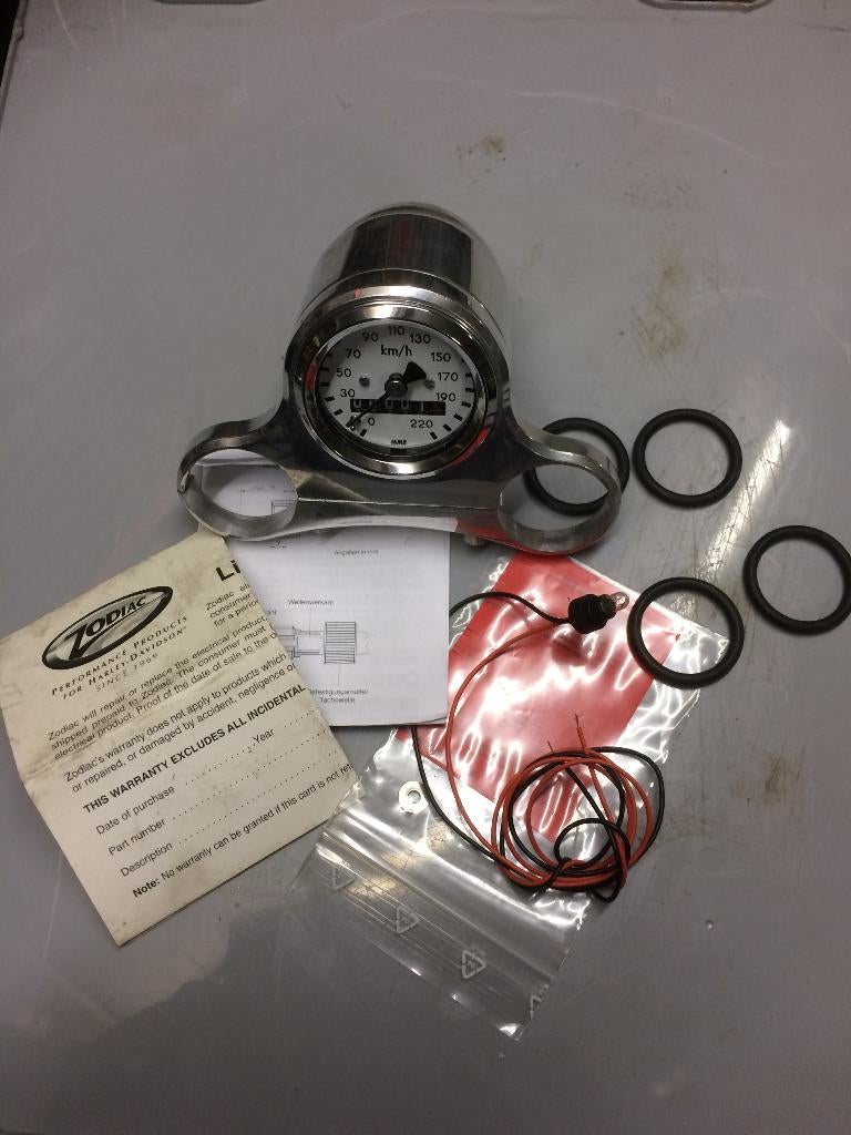 Harley, nieuwe alu. Km/h houder, Motoren, Ophalen, Nieuw