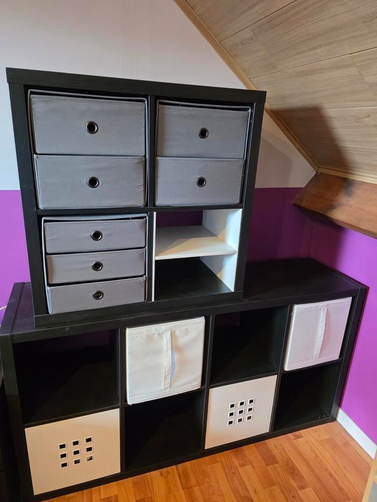 4 kallaxkasten bruin, Ophalen