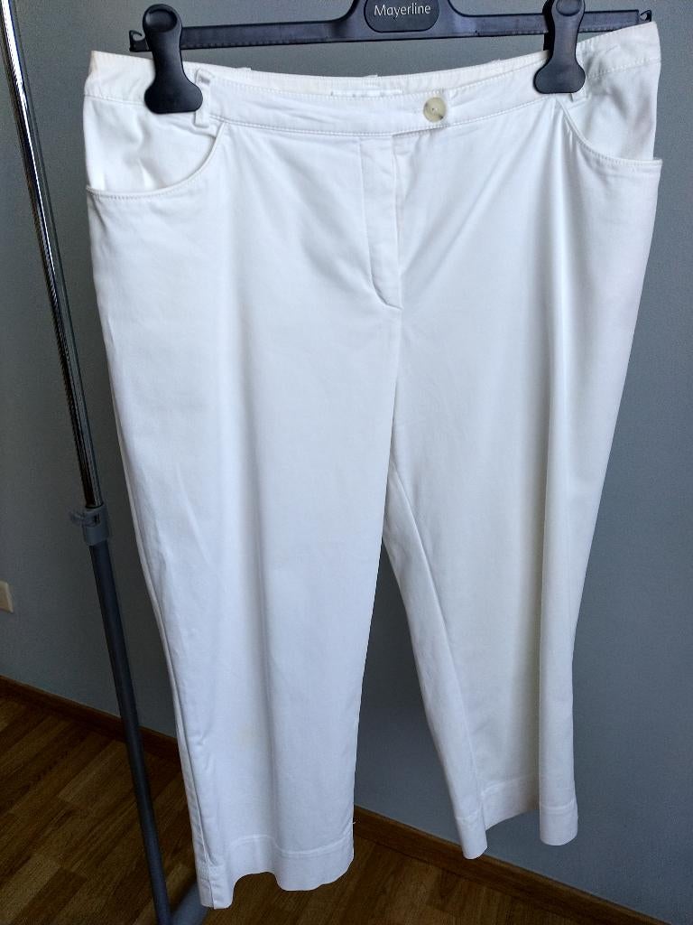 Mayerline maat 44 katoenen korte broek, Kleding | Dames, Mayerline, Wit, Maat 42/44 (L), Ophalen of Verzenden