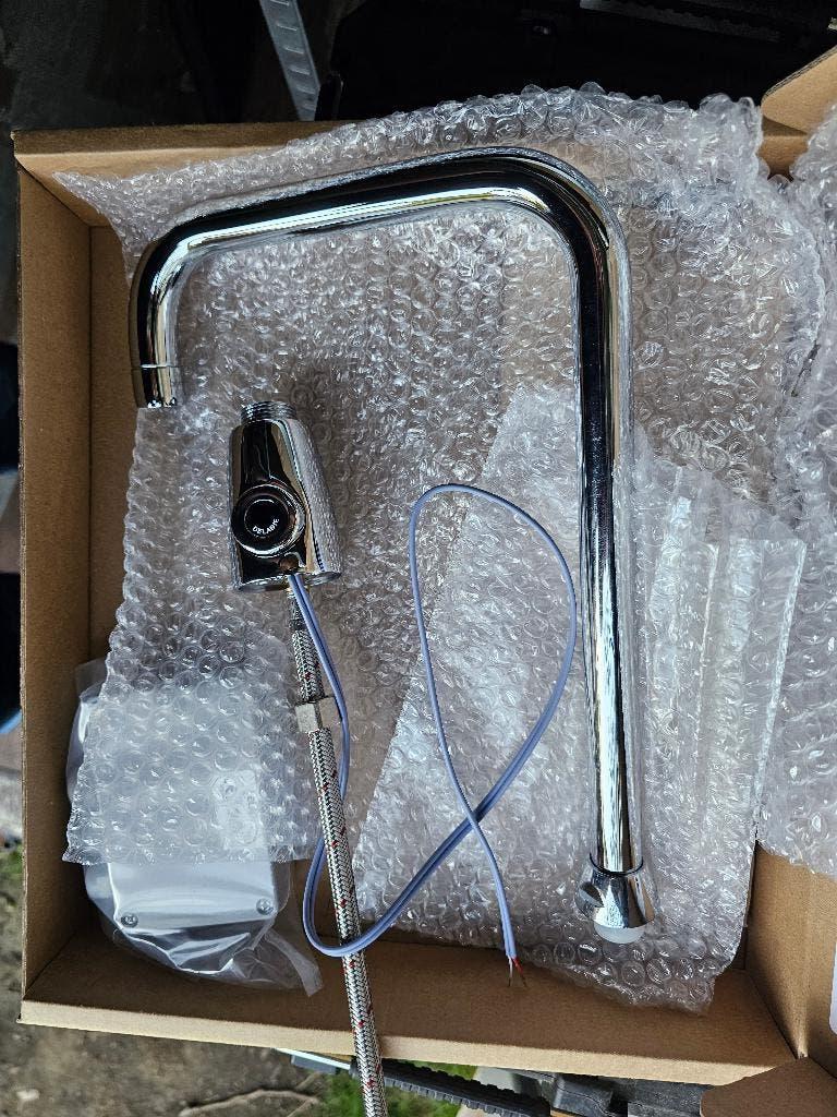 Grue automatique TEMPOMATIC PRO - Delabie, Bricolage & Construction, Enlèvement ou Envoi, Neuf, Chrome, Robinet