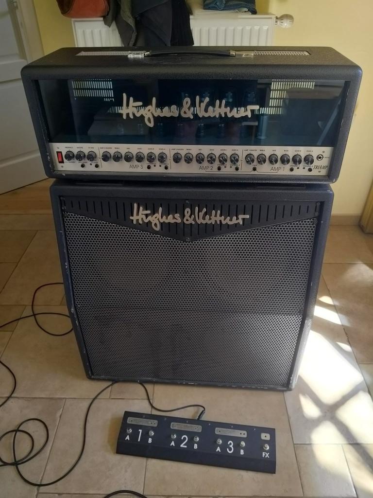 Hughes & Kettner TriAmp MK1 Full Stack - 6 Kanalen, Enlèvement, Utilisé, Guitare, 100 watts ou plus