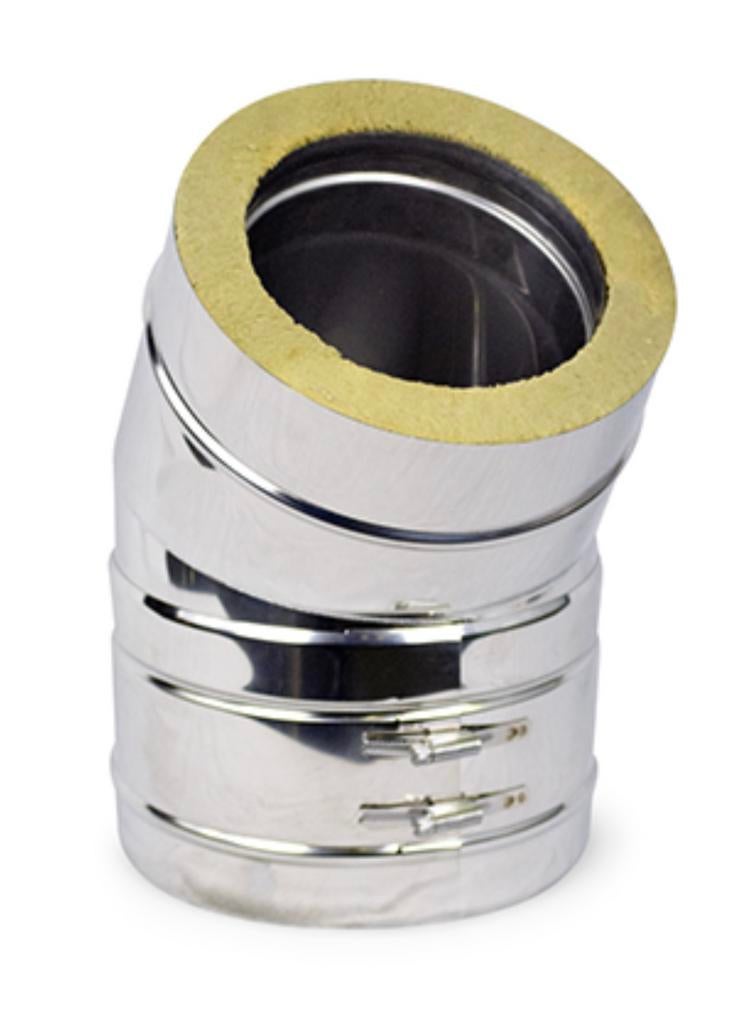 À vendre : 2 coudes 30 DW32 Ø130 mm +2 brides Ø195 mm, Enlèvement, Neuf