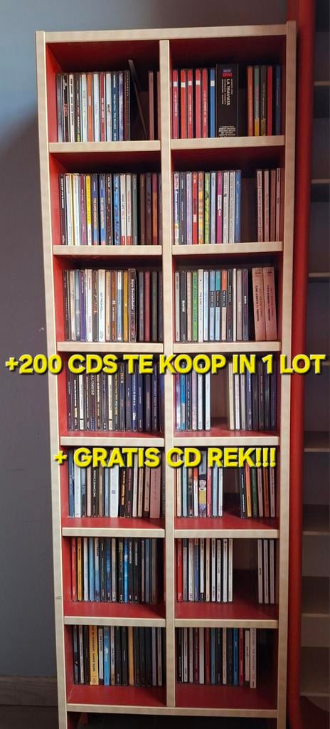 + DE 200 CD À VENDRE EN 1 LOT + CREK GRATUIT ! =100€! !, CD & DVD, Enlèvement, 1980 à 2000, Comme neuf, Coffret