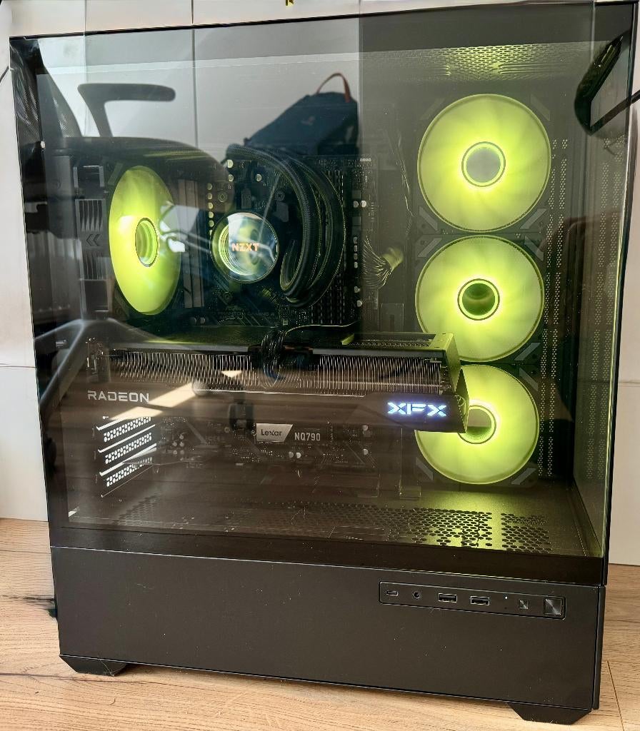 Gaming PC | Ryzen 7 5700X3D + RX 9070 XT + 32GB, Computers en Software, Desktop Pc's, Ophalen, 32 GB, Virtual Reality, AMD Ryzen 5