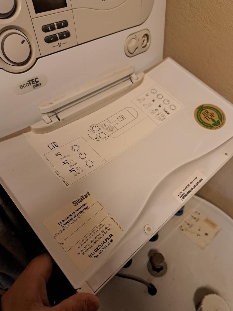 Boiler en cv ketel, Ophalen