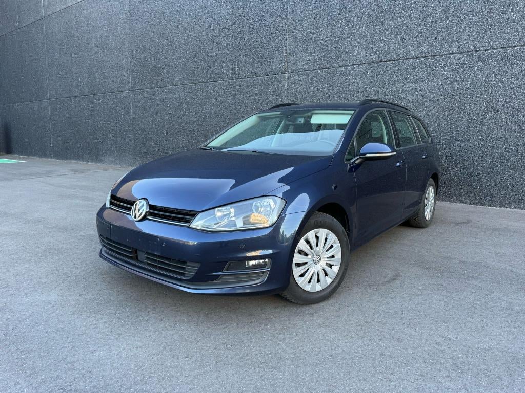 Golf 7 Variant 1.6 TDi, Voorwielaandrijving, Euro 5, Stof, Zwart