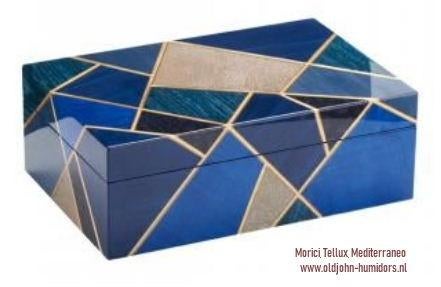 MORICI TELLUX MEDITERRANEO DIGITALE HUMIDOR - top merk   h67, Verzenden, Nieuw, Tabaksdoos of Verpakking