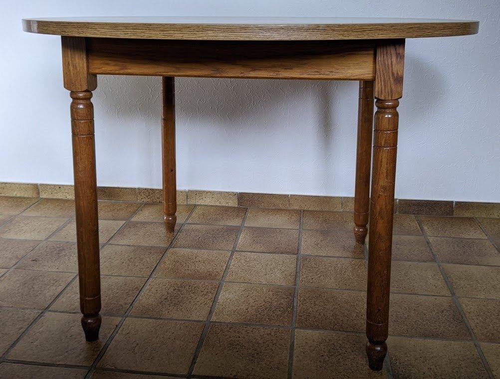 Keukentafel met 4 stoelen, Ophalen, Gebruikt, 150 tot 200 cm, 150 tot 200 cm