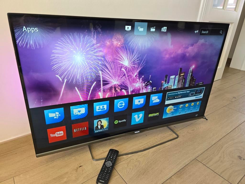 Philips 6300 series Smart LED TV 47", Audio, Tv en Foto, Televisies, Ophalen, Philips, 120 Hz, 100 cm of meer