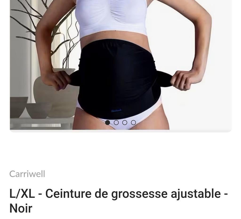 Ceinture de grossesse, Kleding | Dames, Zwangerschapskleding, Zwart